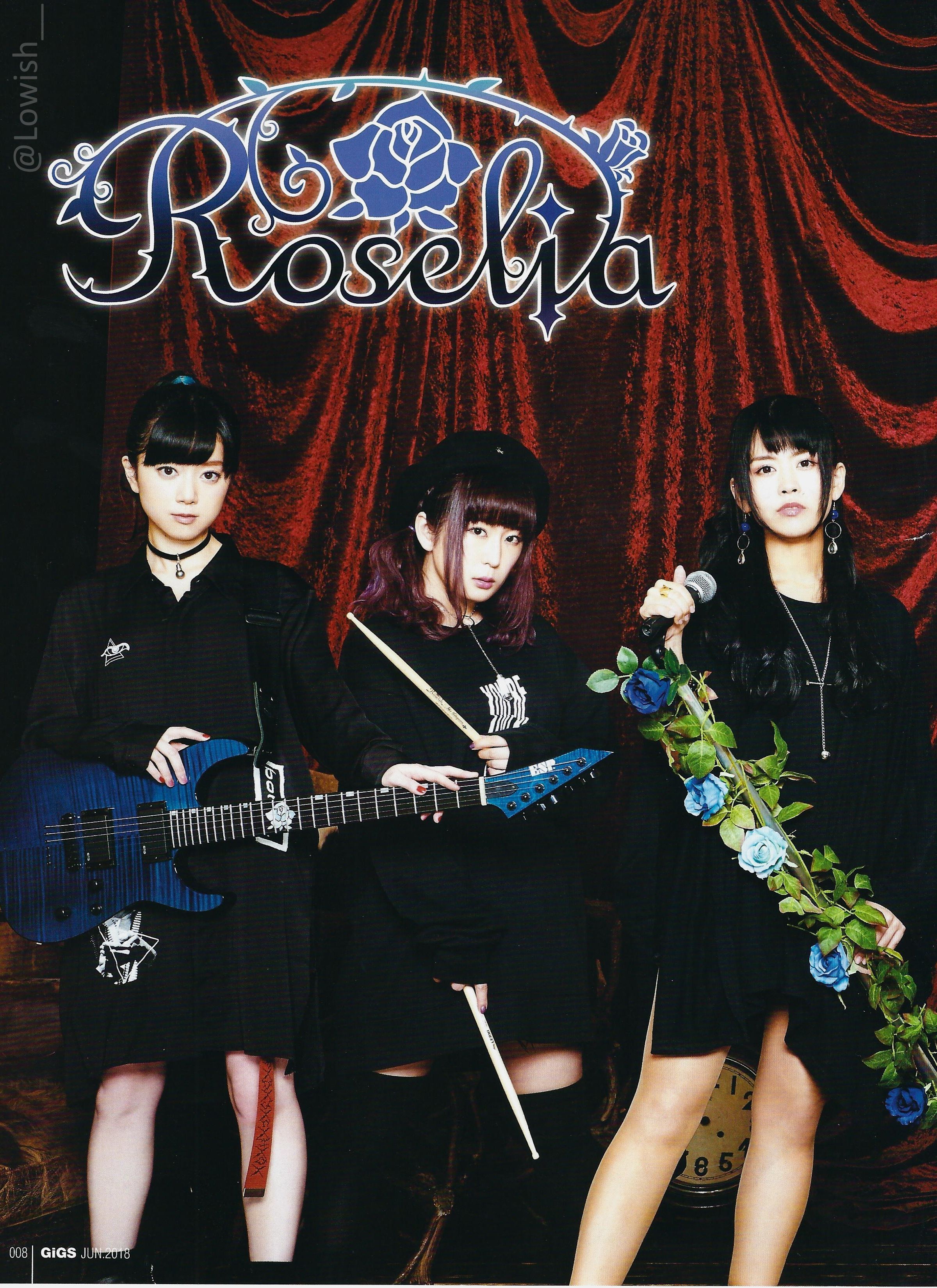 Gigs 18 June Interview With Roselia About 1st Album Anfang Their Experiences Since Their 1st Live And The Meaning Of The Roselia Pose Blub S Subs